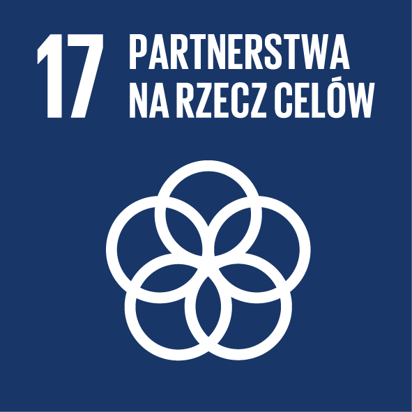 Ikonka celu nr 17 - partnerstwa na rzecz celów.